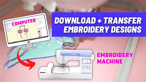 how to transfer embroidery pattern from digital design software to fabric